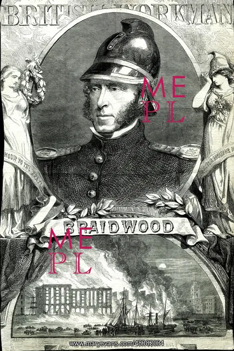 : James Braidwood, fireman hero, London : James Braidwood, fireman hero, London