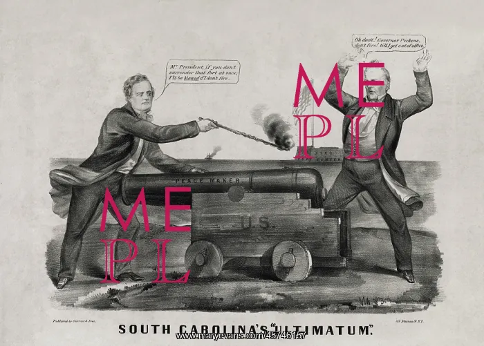 : James Buchanan - Francis Pickens - Fort Sumter : James Buchanan - Francis Pickens - Fort Sumter