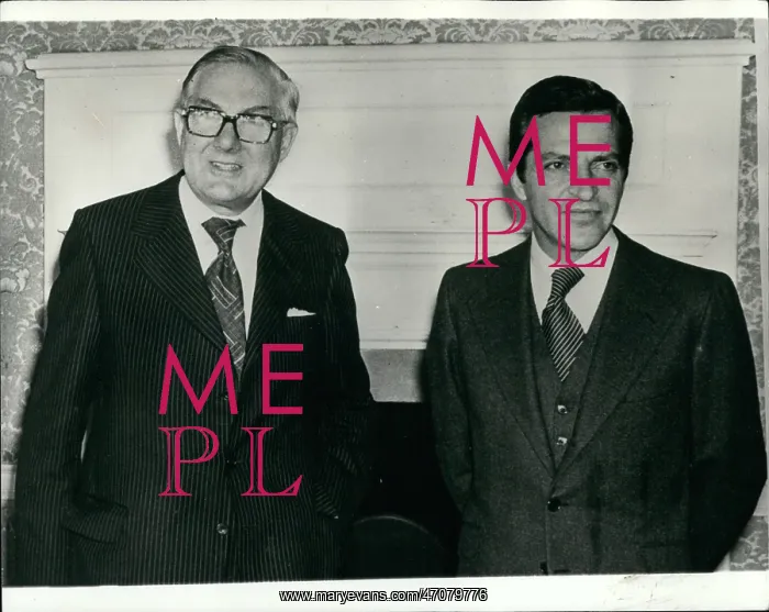 : James Callaghan and Adolfo Suarez of Spain, London : James Callaghan and Adolfo Suarez of Spain, London