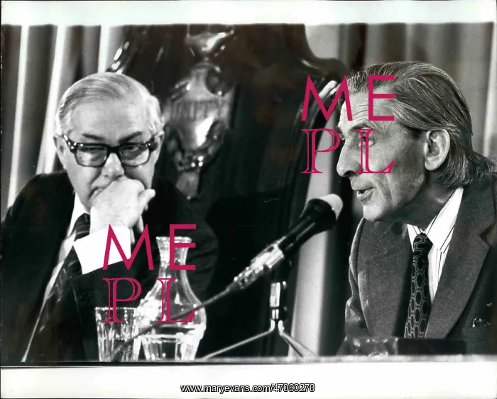 : James Callaghan and Len Murray of the TUC : James Callaghan and Len Murray of the TUC