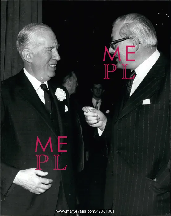 : James Callaghan at Mousetrap 25 year celebration, Savoy : James Callaghan at Mousetrap 25 year celebration, Savoy