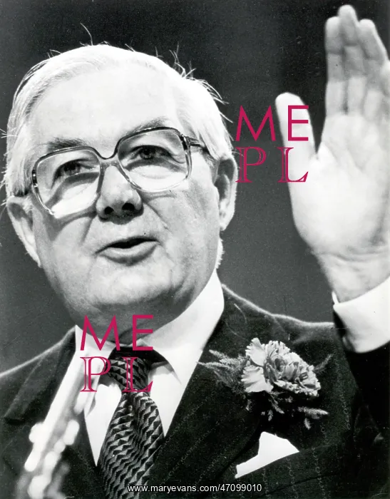 : James Callaghan at party conference, Brighton : James Callaghan at party conference, Brighton