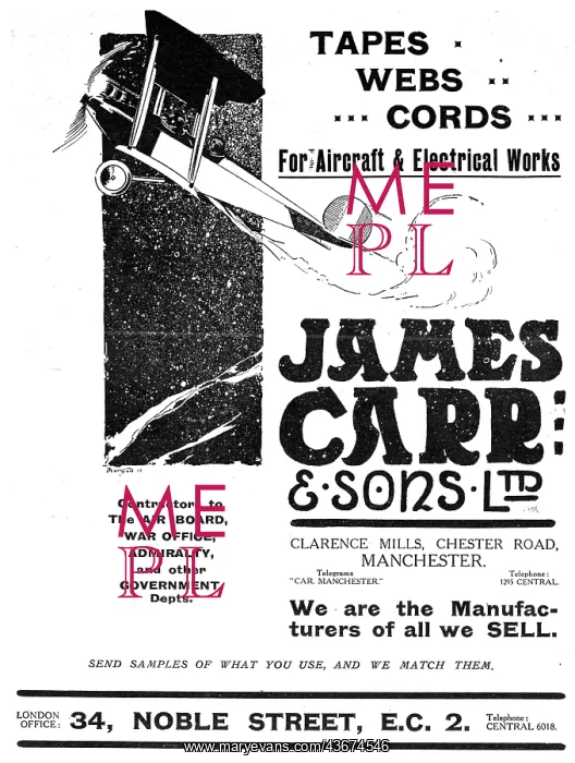 : James Carr & Sons - Tapes, Webs & Cords : James Carr & Sons - Tapes, Webs & Cords