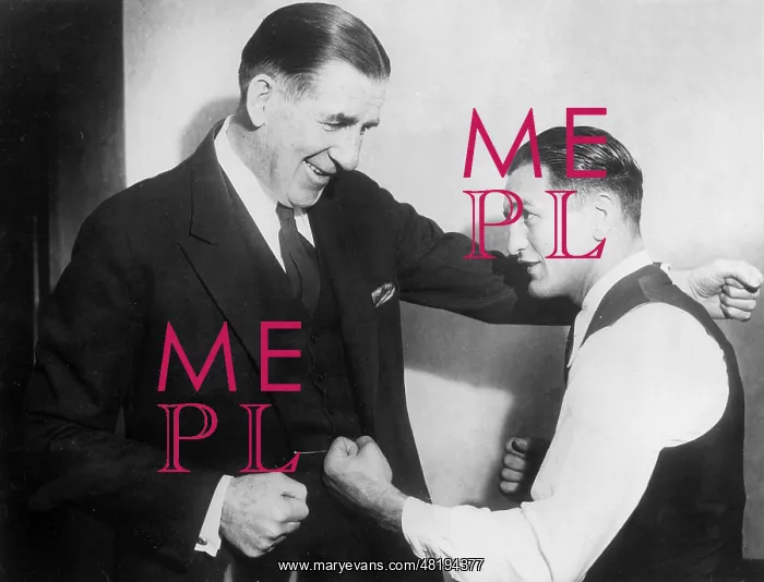 : James Corbett and Young Corbett, 1931 : James Corbett and Young Corbett, 1931