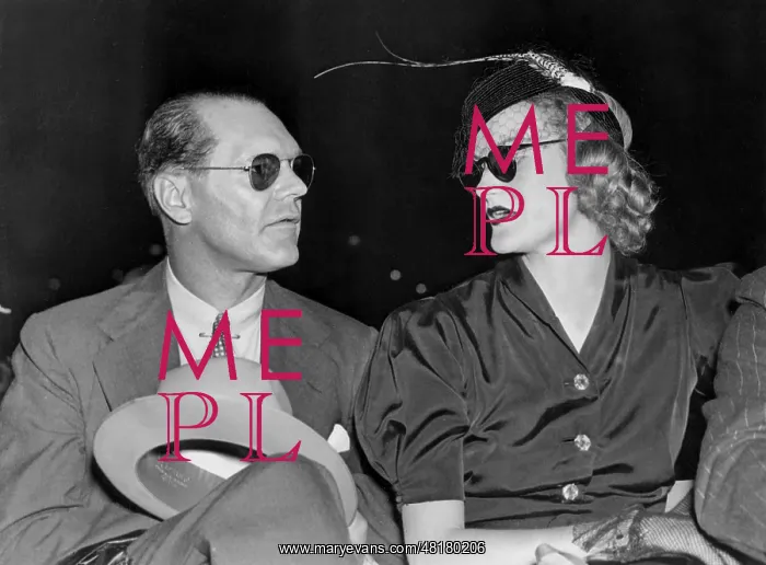 : James Cromwell and Doris Duke, 1938 : James Cromwell and Doris Duke, 1938