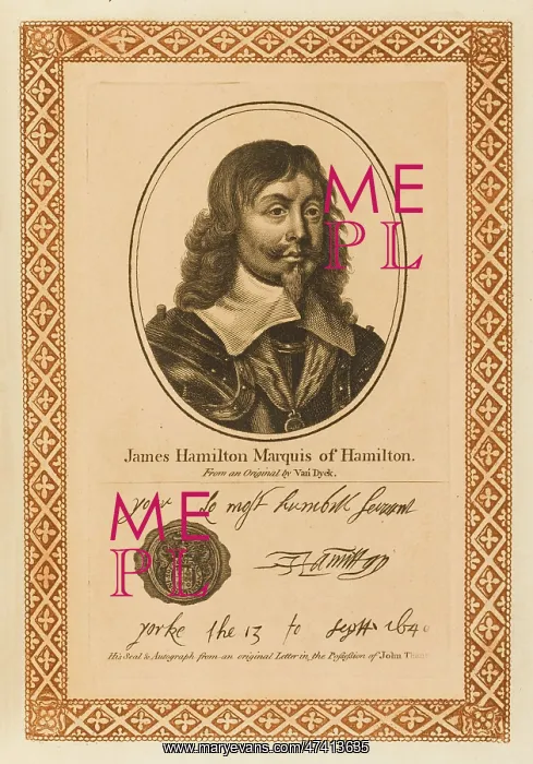 : JAMES DUKE OF HAMILTON : JAMES DUKE OF HAMILTON