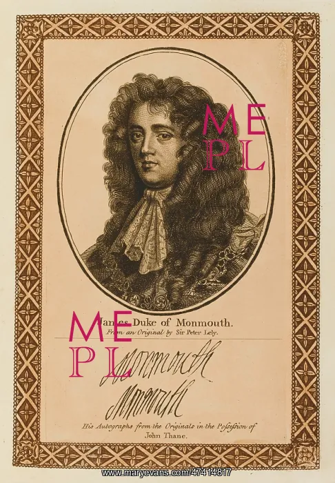 : JAMES DUKE MONMOUTH : JAMES DUKE MONMOUTH