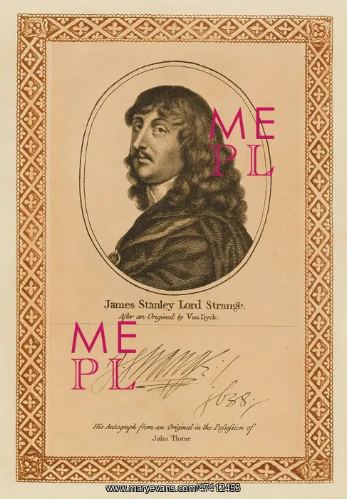: JAMES EARL OF DERBY : JAMES EARL OF DERBY
