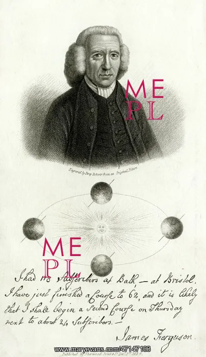 : James Ferguson, Scottish astronomer : James Ferguson, Scottish astronomer
