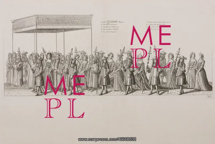 : James II coronation procession : James II coronation procession