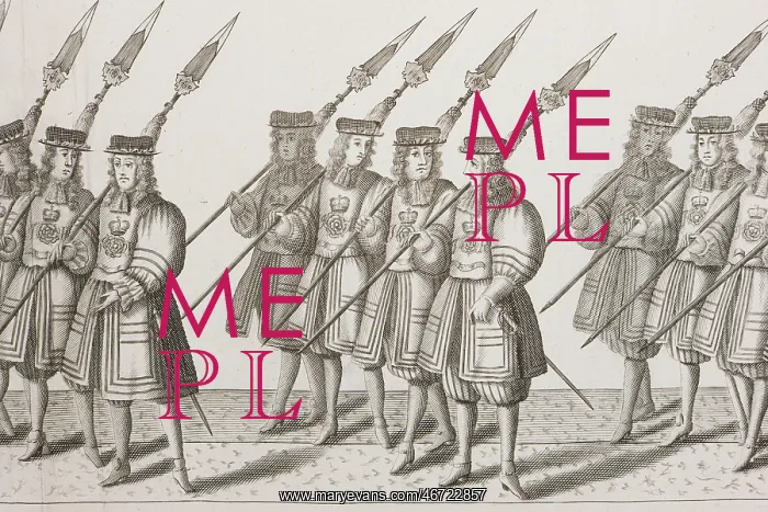: James II coronation procession : James II coronation procession