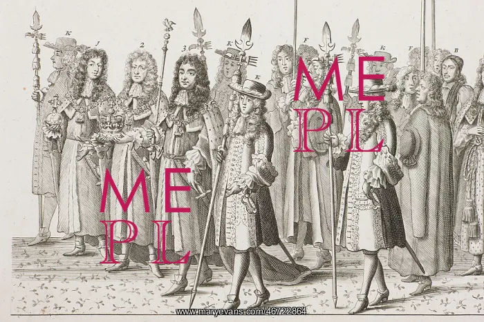 : James II coronation procession : James II coronation procession