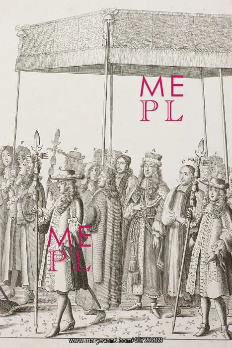 : James II coronation procession : James II coronation procession