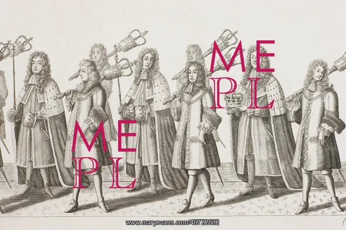 : James II coronation procession : James II coronation procession
