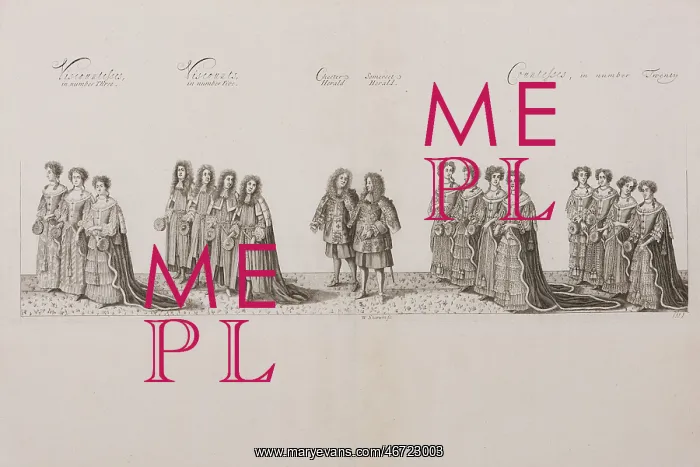 : James II coronation procession : James II coronation procession