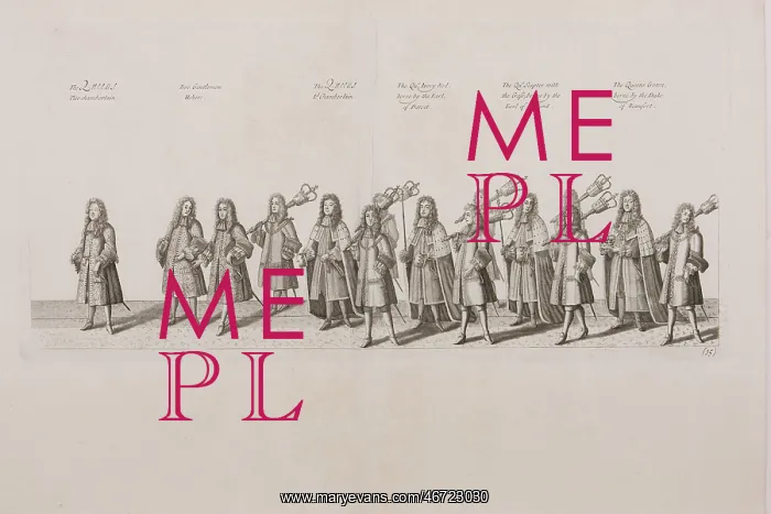 : James II coronation procession : James II coronation procession