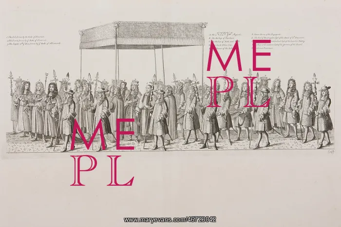 : James II coronation procession : James II coronation procession