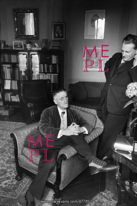 : James Joyce, Irish Author, 1930s : James Joyce, Irish Author, 1930s