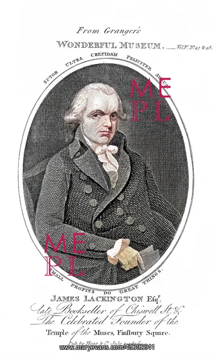 : JAMES LACKINGTON - 1 : JAMES LACKINGTON - 1