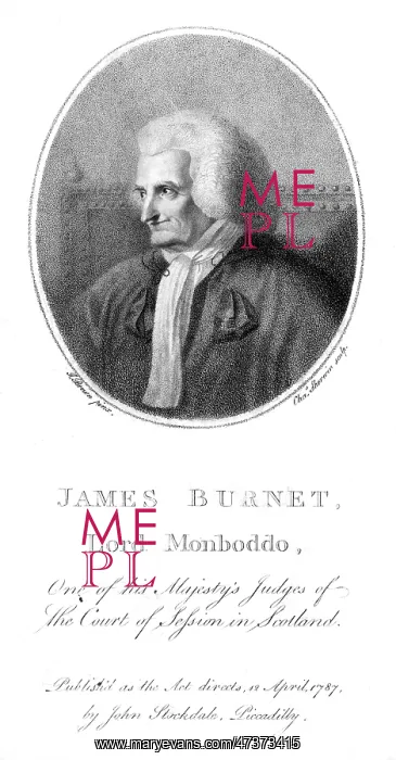 : JAMES LORD MONBODDO : JAMES LORD MONBODDO