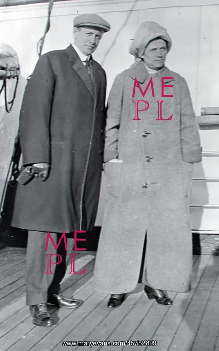 : James and Mabel Fenwick on board the Carpathia : James and Mabel Fenwick on board the Carpathia