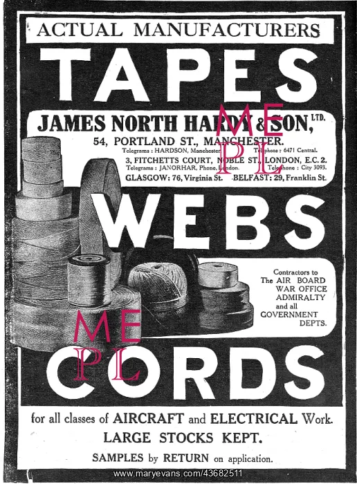 : James North Hardy & Son Ltd. Manchester : James North Hardy & Son Ltd. Manchester
