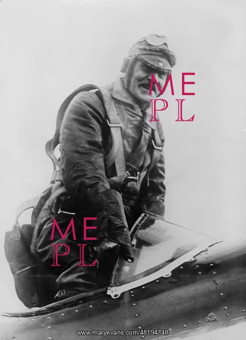 : James Ramsay MacDonald in pilot suit : James Ramsay MacDonald in pilot suit