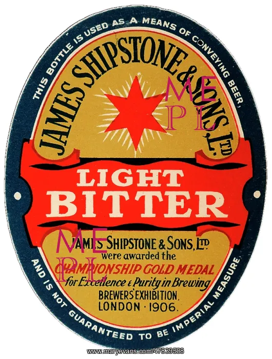  : James Shipstone Light Bitter