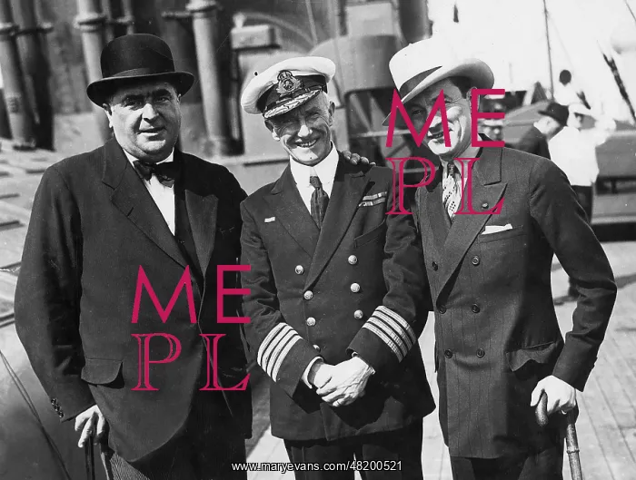 : James Walker and Arthur Henry Rostron, 1927 : James Walker and Arthur Henry Rostron, 1927