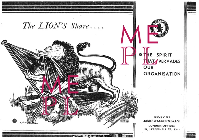 : James Walker. Lion Works, Woking. Gaskoid. Walkerite : James Walker. Lion Works, Woking. Gaskoid. Walkerite