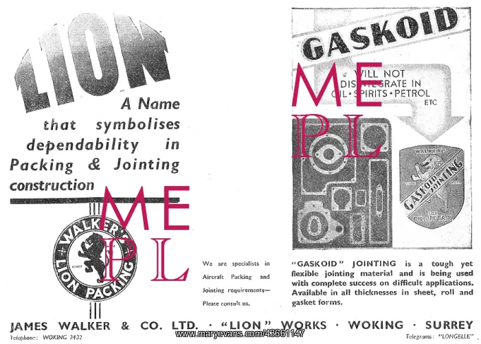 : James Walker.Packing & Jointing GASKOID Flexible Jointing : James Walker.Packing & Jointing GASKOID Flexible Jointing
