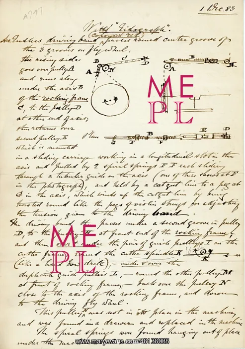 : James Watt's Sculpture copying machinery (eidograph) : James Watt's Sculpture copying machinery (eidograph)