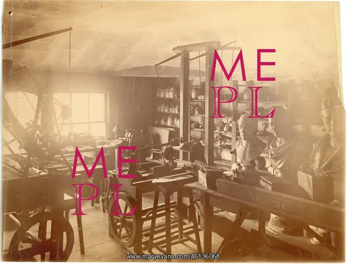 : James Watt's studio at his residence, Heathfield Hall : James Watt's studio at his residence, Heathfield Hall