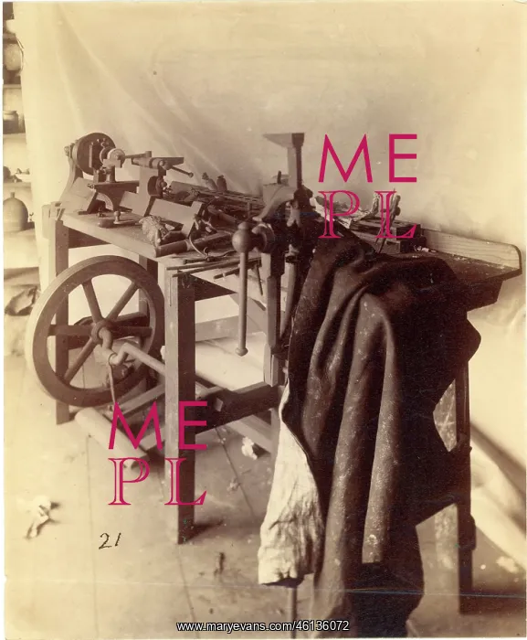 : James Watt's studio at his residence, Heathfield Hall : James Watt's studio at his residence, Heathfield Hall