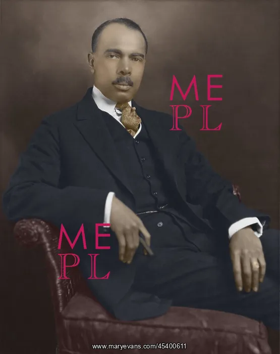 : James Weldon Johnson, ca. 1920, in studio portrait : James Weldon Johnson, ca. 1920, in studio portrait