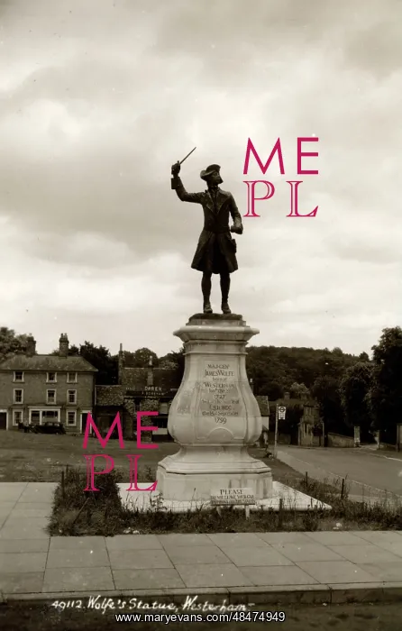 : James Wolfe's Statue, Westerham, Kent : James Wolfe's Statue, Westerham, Kent
