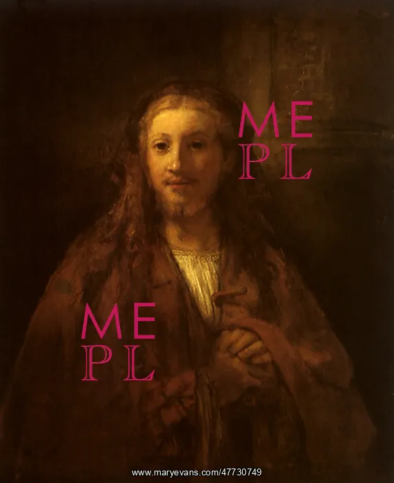 : James the Younger, by Rembrandt : James the Younger, by Rembrandt