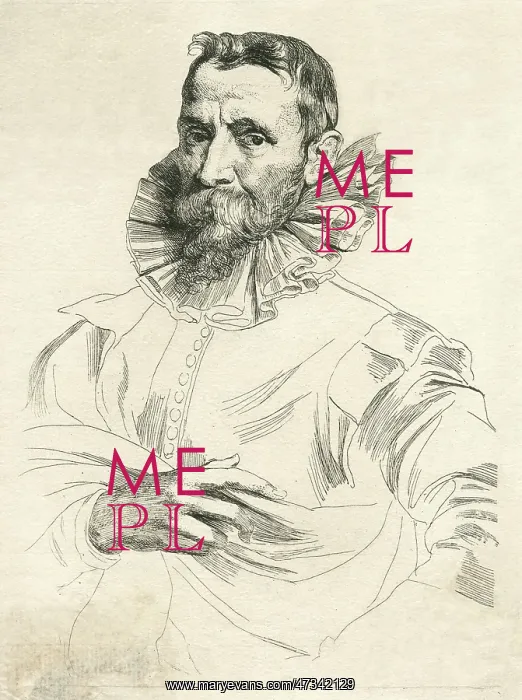  : JAN BRUEGHEL, drawing by Van Dyck