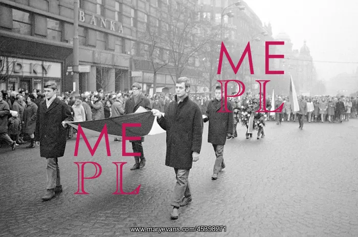 : Jan Palach - students - march - protest - rally : Jan Palach - students - march - protest - rally