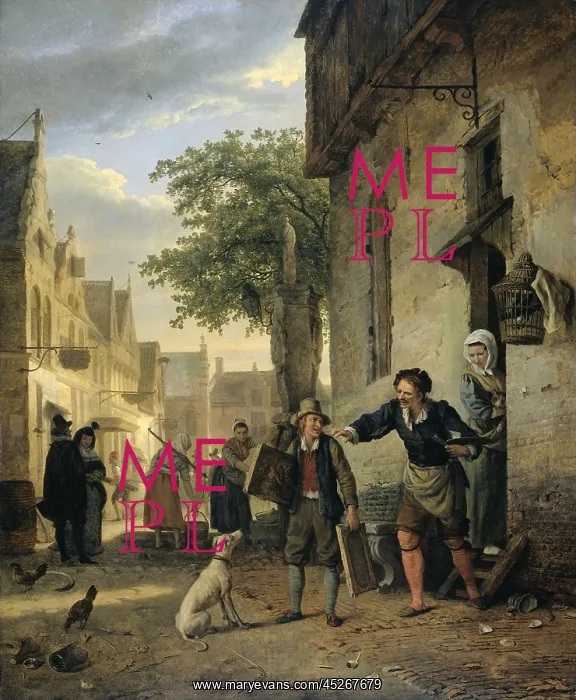 : Jan Steen Sends his Son to the Streets to Exchange Paintings : Jan Steen Sends his Son to the Streets to Exchange Paintings