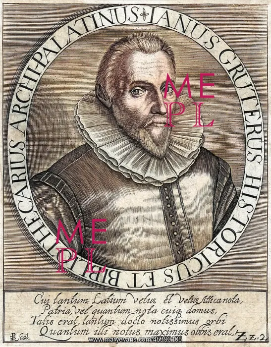  : JAN VAN GRUTER