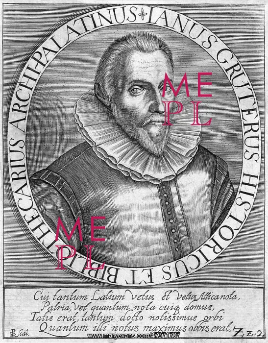  : JAN VAN GRUTER