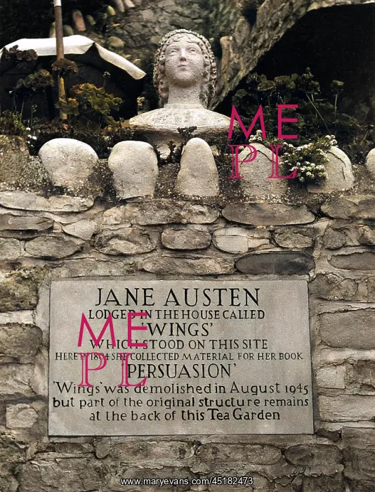 : JANE AUSTEN MEMORIAL : JANE AUSTEN MEMORIAL