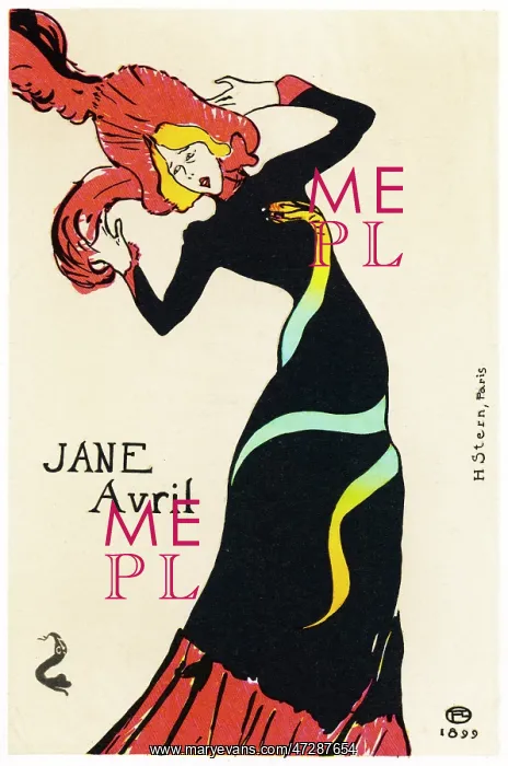 : Jane Avril - Music hall performer : Jane Avril - Music hall performer