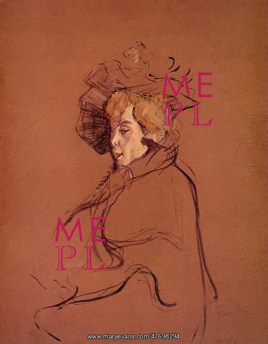 : Jane Avril, by Toulouse-Lautrec : Jane Avril, by Toulouse-Lautrec