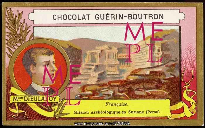 : Jane Dieulafoy (Card) : Jane Dieulafoy (Card)