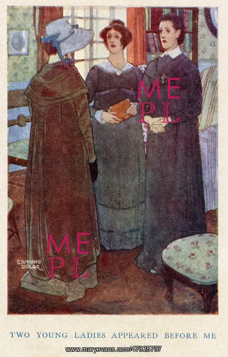 : Jane Eyre by Charlotte Bronte, illustration by Edmund Dulac : Jane Eyre by Charlotte Bronte, illustration by Edmund Dulac