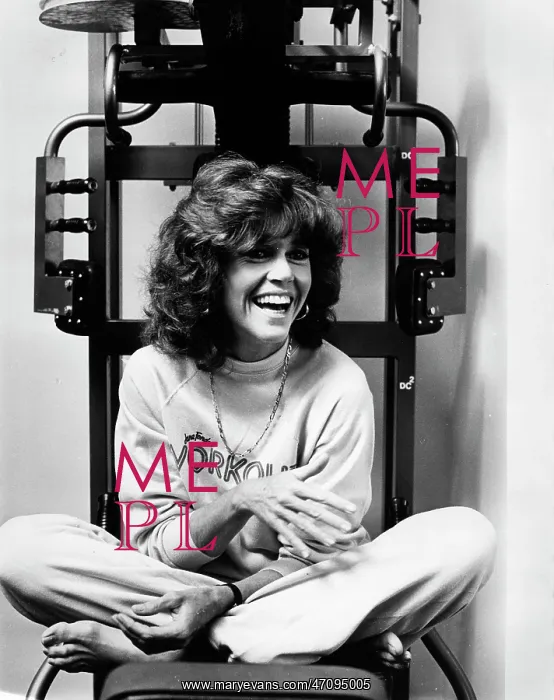 : Jane Fonda opens exercise salon, San Francisco : Jane Fonda opens exercise salon, San Francisco