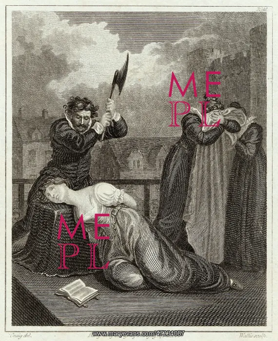 : JANE GREY EXECUTED : JANE GREY EXECUTED