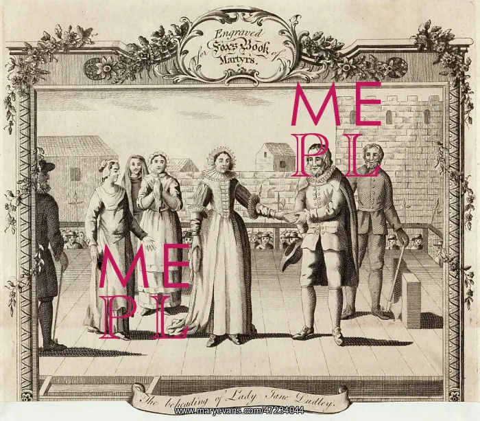 : JANE GREY EXECUTED / FOX : JANE GREY EXECUTED / FOX